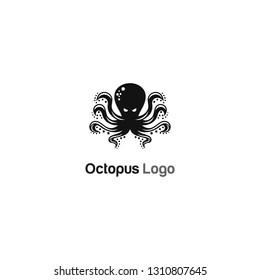 Octopus Logo Stock Vector
