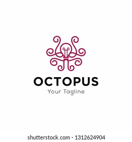 Octopus Logo Template