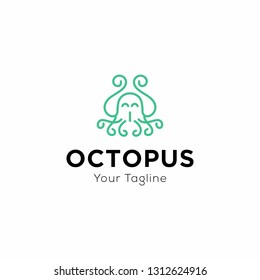 Octopus Logo Template