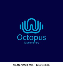 Octopus Logo Template Eps.10