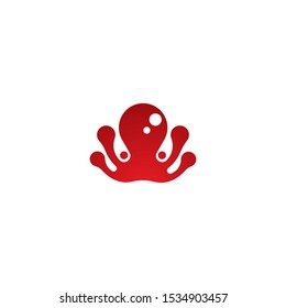 Octopus logo template vector icon design