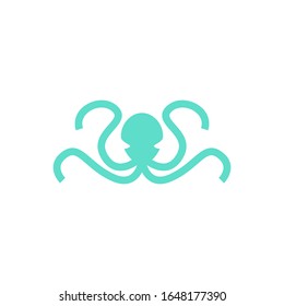 Octopus logo template vector icon design