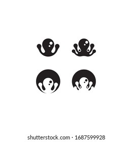 Octopus logo template vector icon design