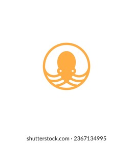  Octopus logo vector design image