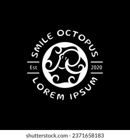 Octopus logo vector design template