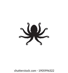 Octopus. Logo. Vector illustration design 