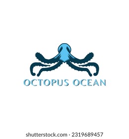 Octopus ocean logo, suitable for any industry, especially in the restaurant and seafood sector.