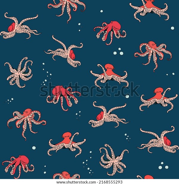 15,371 Seamless Pattern Octopus Images, Stock Photos & Vectors ...
