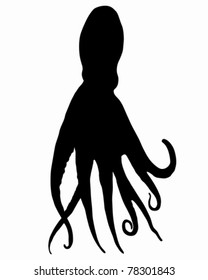 Octopus Silhouette