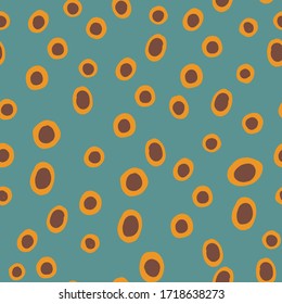 Octopus Spots Seamless Repeat Wallpaper/Fabric Pattern