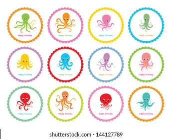 octopus sticker