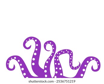 Octopus tentacles design vector illustration