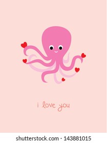 octopus valentine day