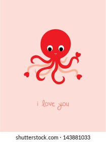 octopus valentine day