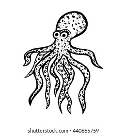 octopus vector