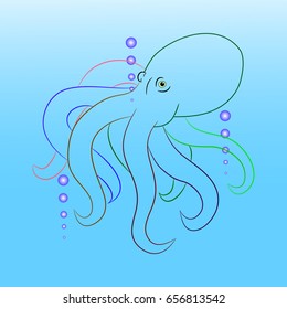 octopus vector 