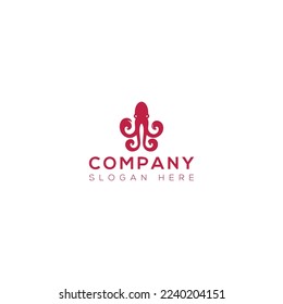 octopus vector art logo design