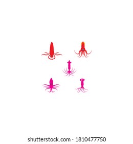 Octopus vector design ilustrattion icon templat