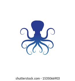 octopus vector icon illustration design template