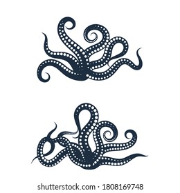 octopus vector icon illustration design template
