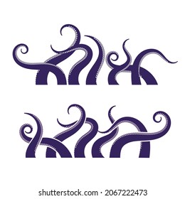 octopus vector icon illustration design template