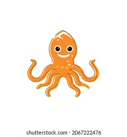 octopus vector icon illustration design template