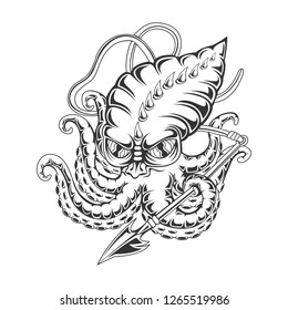 octopus vector illustration