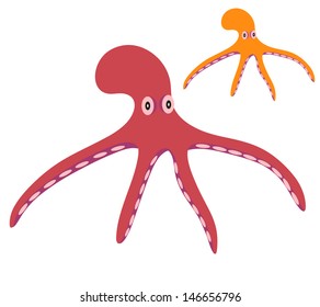Octopus. Vector Illustration