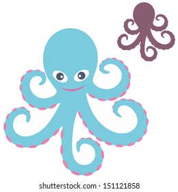 Octopus. Vector Illustration