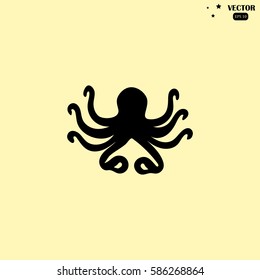 Octopus. Vector illustration