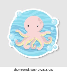 Octopus Vector Illustration Cartoon art