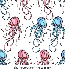 Octopus Vector Illustration Doodle Style Design Stock Vector (Royalty ...