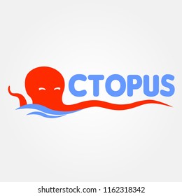 Octopus vector logo 