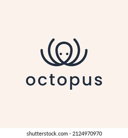 Octopus Vector Logo Design Inspiration