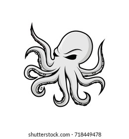 Octopus Vector Mascot