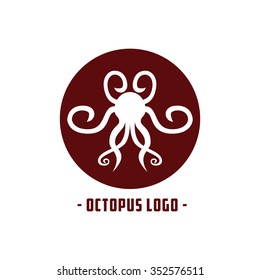 Octopus Vector Template