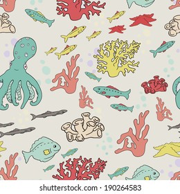 octopus, wallpaper, ocean