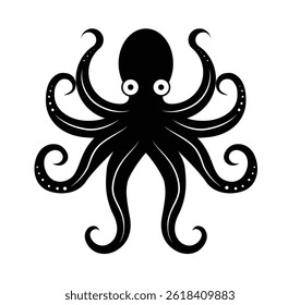 octopussy in illustrator on white background not ia