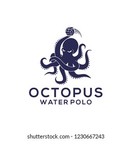 Octopus/Water Polo Logo Design Inspiration