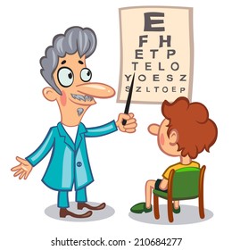 Oculist Medical exam 