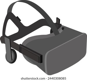 The Oculus Rift Headset is a headband display device for displaying virtual reality that is currently being developed by Oculus VR