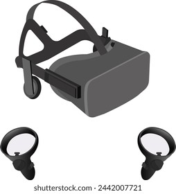 The Oculus Rift Headset is a headband display device for displaying virtual reality that is currently being developed by Oculus VR