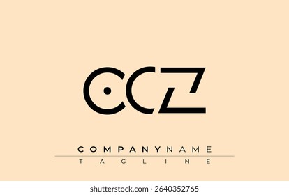 OCZ abstract letter design. Modern Business Logo Design With Abstract Typography and Contemporary Style