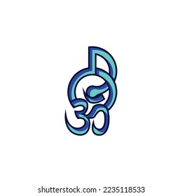 OD letter logo vector with OM symbol, perfect for any business.