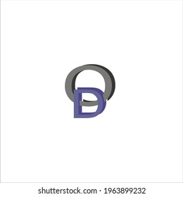 símbolo de diseño de logotipo vectorial de letra antigua