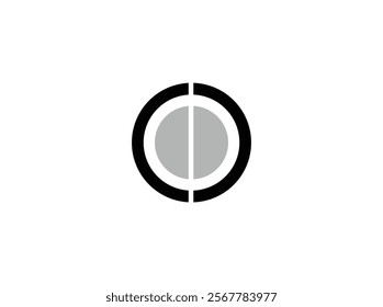 OD Logo Design Vector Art