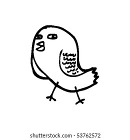 odd bird cartoon