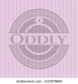 Oddly pink emblem