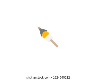 Oden Japanese food vector flat icon. Isolated Oden asian snack emoji illustration 