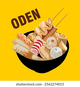 Oden, traditional food from Japan